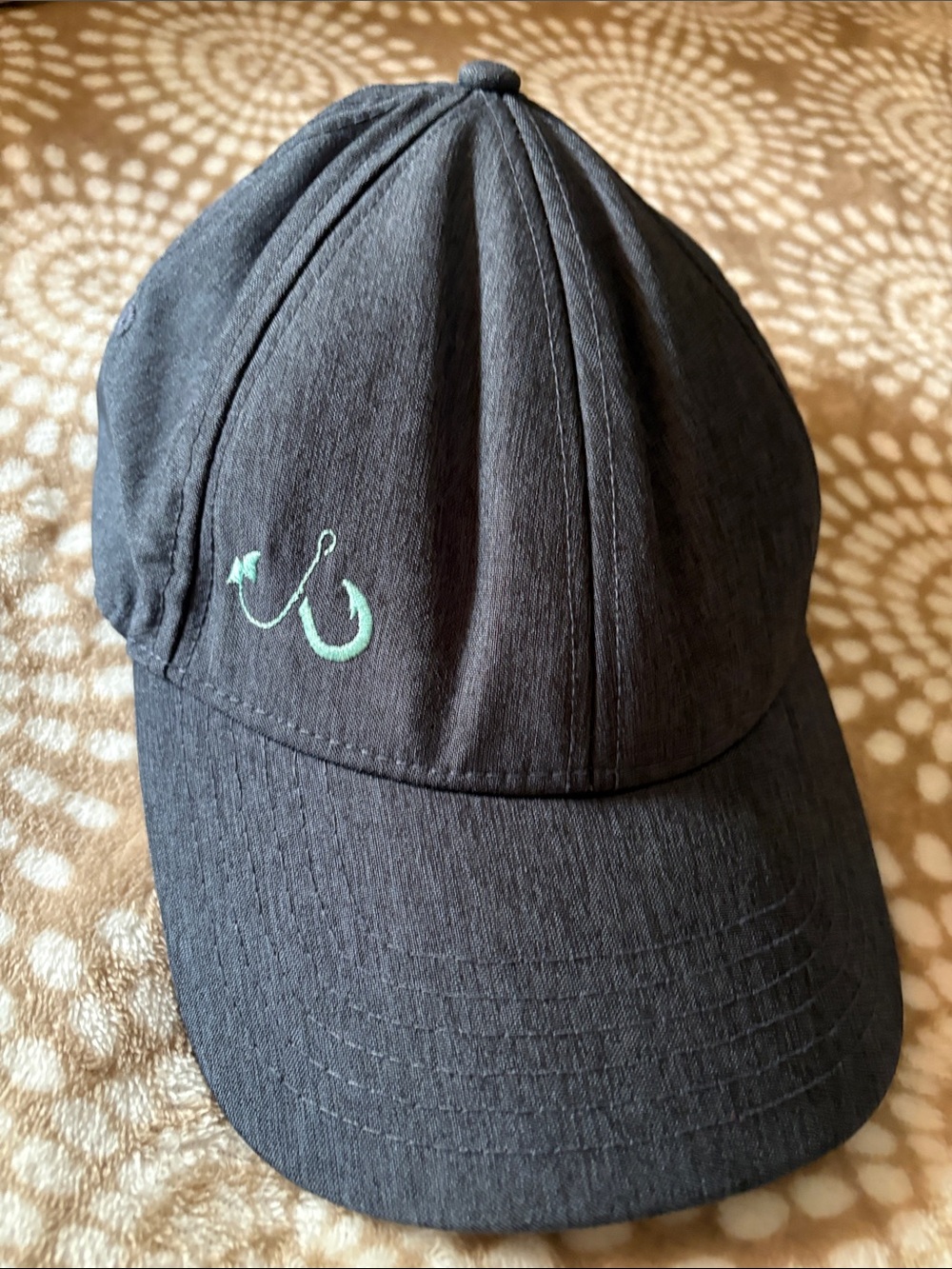 Fahrenheit Cap with Teal Hook Embroidery